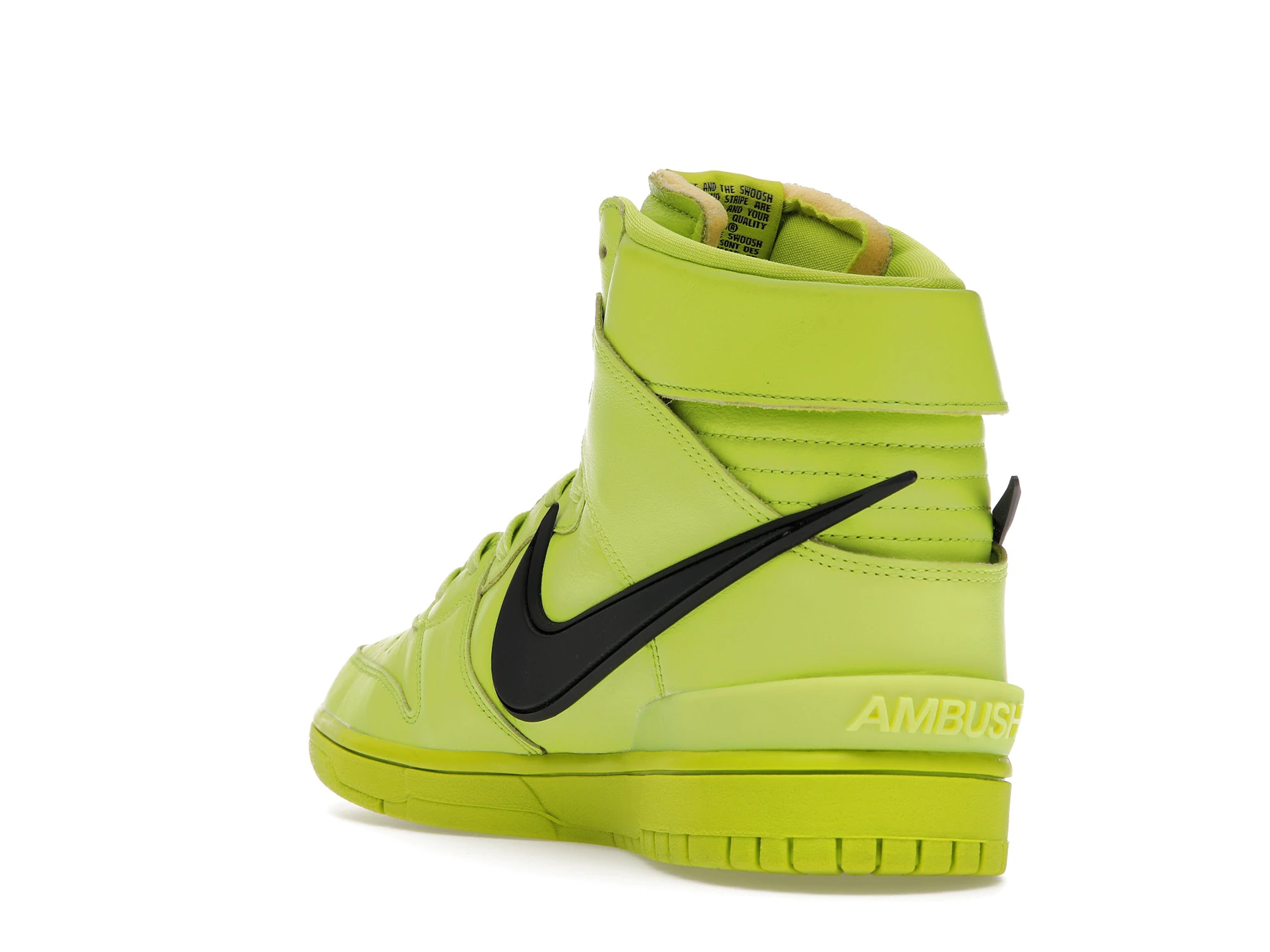 Dunk High AMBUSH Flash Lime